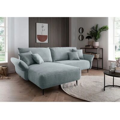 INOSIGN Amarena L-Form Sofa - Modern, 4-Sitzer, Aqua INOSIGN Amarena L-Form Sofa - Modern, 4-Sitzer, Aqua