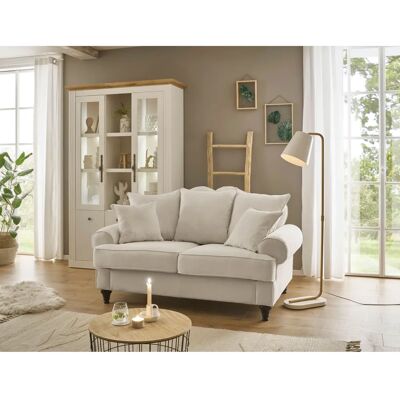 HOME AFFAIRE Westminster Mikrofaser Beiges Sofa - Sofa HOME AFFAIRE Westminster Mikrofaser Beiges Sofa - Sofa