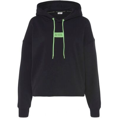 LASCANA ACTIVE M (40/42) Schwarzer Hoodie - Sweatshirts LASCANA ACTIVE M (40/42) Schwarzer Hoodie - Sweatshirts