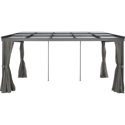 KONIFERA Bilbao Terrassenüberdachung - Rechteckig, Polycarbonat, Stahlrahmen - Garten KONIFERA Bilbao Terrassenüberdachung - Rechteckig, Polycarbonat, Stahlrahmen - Garten