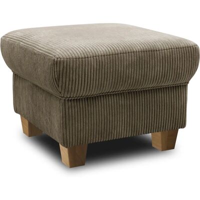 Home affaire Yesterday Braune Cord Hocker - Ottomans Home affaire Yesterday Braune Cord Hocker - Ottomans