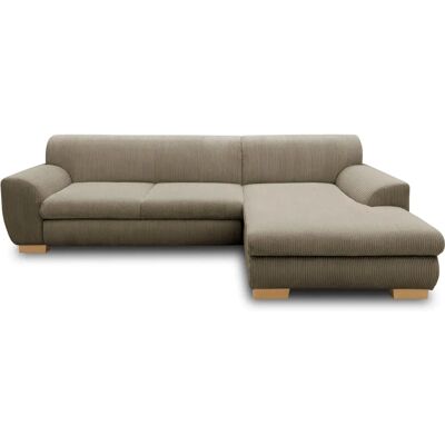 HOME AFFAIRE Nika L-Form Sofa - Wendemobel - Braun HOME AFFAIRE Nika L-Form Sofa - Wendemobel - Braun