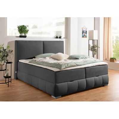 Guido Maria Kretschmer Wehma Boxbett - Komplett strukturiertes Bett mit Topper Guido Maria Kretschmer Wehma Boxbett - Komplett strukturiertes Bett mit Topper