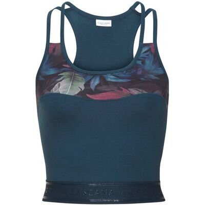 LASCANA ACTIVE S Floral Racerback Crop-Top LASCANA ACTIVE S Floral Racerback Crop-Top