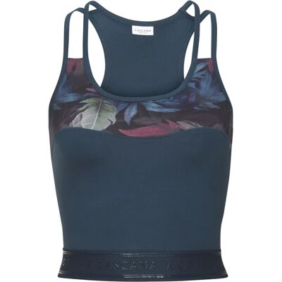 LASCANA ACTIVE S Floral Racerback Crop-Top LASCANA ACTIVE S Floral Racerback Crop-Top
