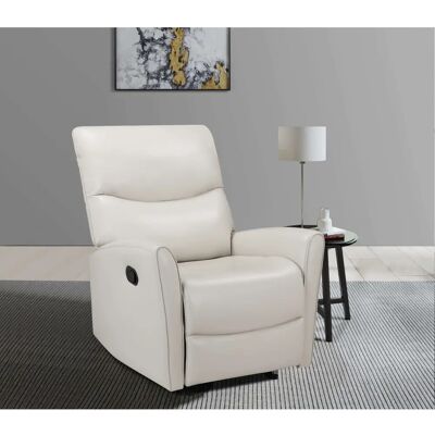 HOME AFFAIRE Chesley - Relaxsessel - Kunstleder, 81cm, beige HOME AFFAIRE Chesley - Relaxsessel - Kunstleder, 81cm, beige