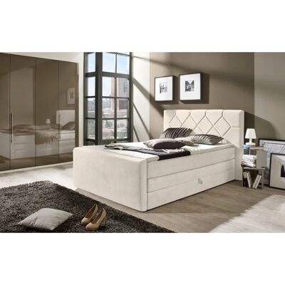 Places of Style Atlanta Beige Boxspringbett - Ohne Matratze, 140x200cm Places of Style Atlanta Beige Boxspringbett - Ohne Matratze, 140x200cm