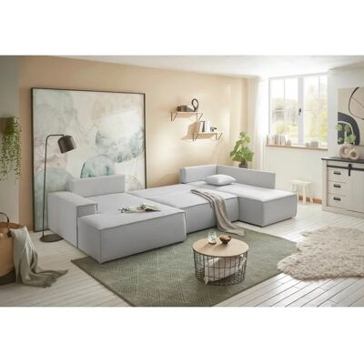 ANDAS Finnley U-Form XXL Sofa - Schlafsofa mit Stauraum ANDAS Finnley U-Form XXL Sofa - Schlafsofa mit Stauraum