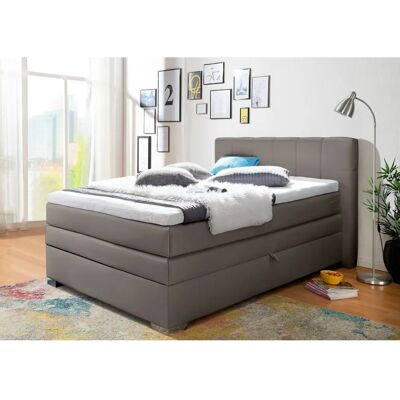 INOSIGN Airdrie Boxspringbett - 120x200cm, H2, grau INOSIGN Airdrie Boxspringbett - 120x200cm, H2, grau