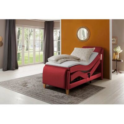 Home affaire Messina2 Rotes Boxspringbett - Boxspringbett Home affaire Messina2 Rotes Boxspringbett - Boxspringbett