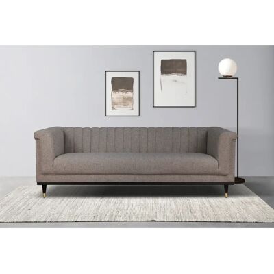 Guido Maria Kretschmer Chamby Taupe Samtsofa - 3-Sitzer Guido Maria Kretschmer Chamby Taupe Samtsofa - 3-Sitzer