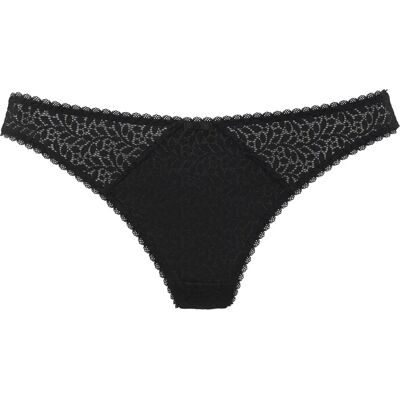 NUANCE Model 40/42 Sort Blonde String - Undertøj NUANCE Model 40/42 Sort Blonde String - Undertøj