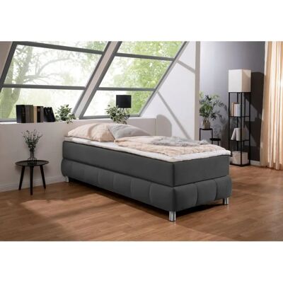 Andas Salo Boxspringbett - 7-Zonen-Kaltschaummatratze - Skandinavischer Stil Andas Salo Boxspringbett - 7-Zonen-Kaltschaummatratze - Skandinavischer Stil