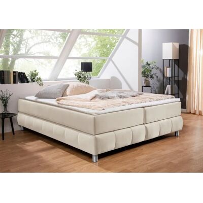 Andasu202fNordic Interior Salo Boxspringbett - Samtoptik, Ohne Kopfteil Andasu202fNordic Interior Salo Boxspringbett - Samtoptik, Ohne Kopfteil