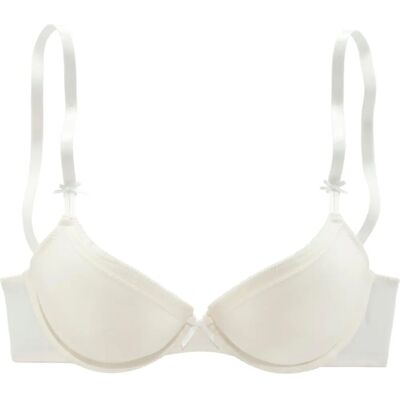 S.OLIVER 75 Beigefarbener Microtouch Push-up-BH mit Bügel S.OLIVER 75 Beigefarbener Microtouch Push-up-BH mit Bügel