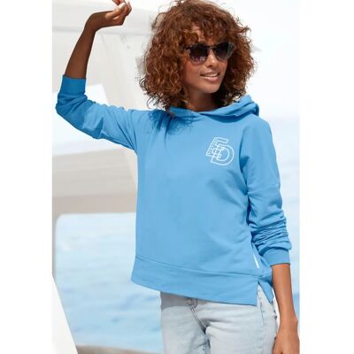 Elbsand Blau Kapuzenshirt - Casual Damen Sweatshirt Elbsand Blau Kapuzenshirt - Casual Damen Sweatshirt