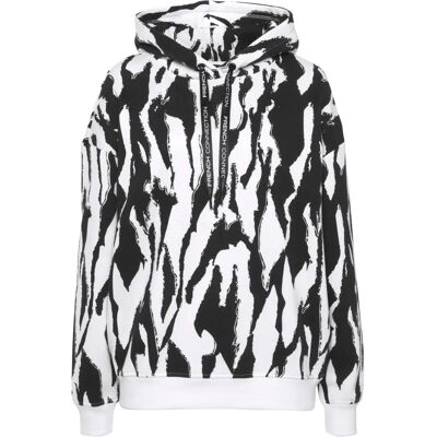 FRENCH CONNECTION Hoodie - Allover-Print - Loungewear FRENCH CONNECTION Hoodie - Allover-Print - Loungewear