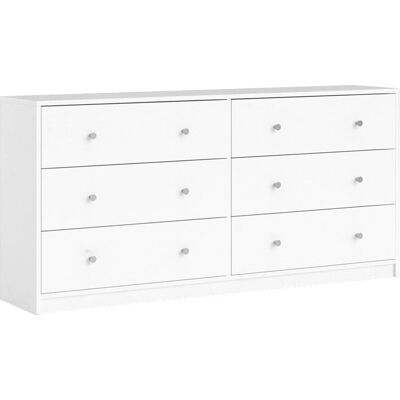 HOME AFFAIRE May, 6-Schubladen-Kommode - Sideboard HOME AFFAIRE May, 6-Schubladen-Kommode - Sideboard