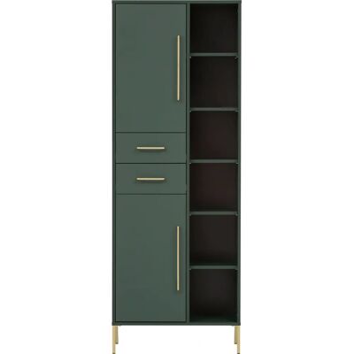WELLTIME Kent FSC-zertifizierter Holz-Badschrank - Hochschrank WELLTIME Kent FSC-zertifizierter Holz-Badschrank - Hochschrank