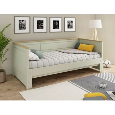 Lüttenhütten Erik Olive Modernes Daybett - Kinder & Gästebett Lüttenhütten Erik Olive Modernes Daybett - Kinder & Gästebett