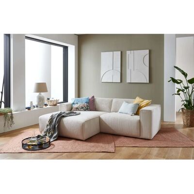Andas Noord Microfaser Recamiere links - Sofa Andas Noord Microfaser Recamiere links - Sofa