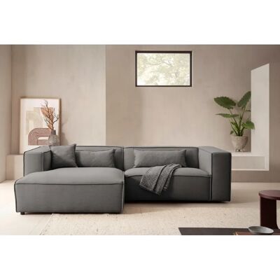 LEGER HOME PIARA L-Form Sofa - Modern Cord- oder Leinenoptik LEGER HOME PIARA L-Form Sofa - Modern Cord- oder Leinenoptik