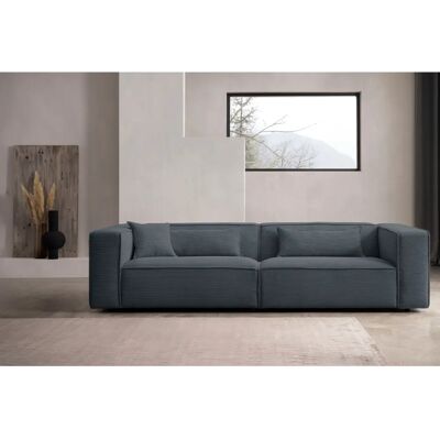 LEGER HOME BY LENA GERCKE PIARA Sofa - 3-Sitzer in Grau LEGER HOME BY LENA GERCKE PIARA Sofa - 3-Sitzer in Grau