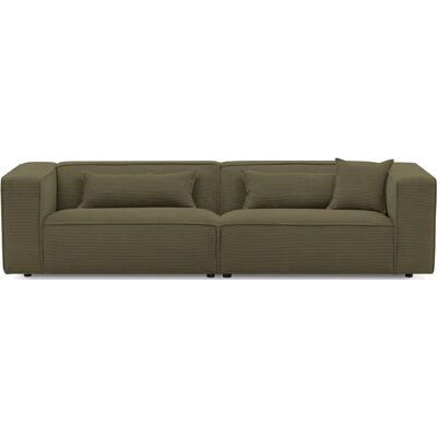 LEGER HOME BY LENA GERCKE PIARA - Couch in Cord- oder Leinenoptik - 3-Sitzer LEGER HOME BY LENA GERCKE PIARA - Couch in Cord- oder Leinenoptik - 3-Sitzer