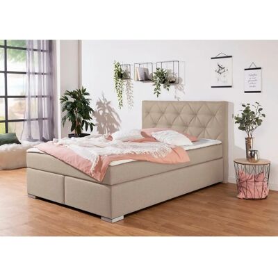 INOSIGN Tynan Beige Boxspringbett - Boxspringbett INOSIGN Tynan Beige Boxspringbett - Boxspringbett