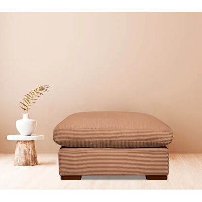 HOME AFFAIRE Coray Hellbrauner Hocker - Ottomane HOME AFFAIRE Coray Hellbrauner Hocker - Ottomane