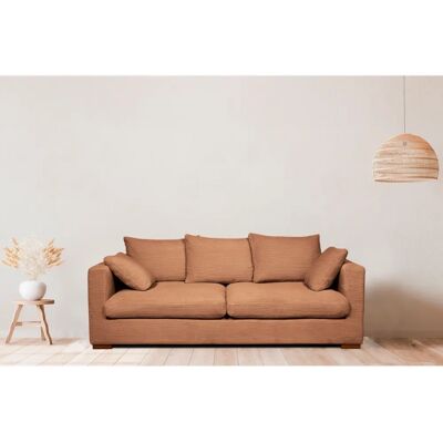 HOME AFFAIRE Coray Sofa - 2,5-Sitzer, Hellbraun, Extra weich HOME AFFAIRE Coray Sofa - 2,5-Sitzer, Hellbraun, Extra weich