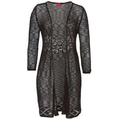 S.OLIVER 44/46 Schwarze Strickjacke - Cardigan S.OLIVER 44/46 Schwarze Strickjacke - Cardigan