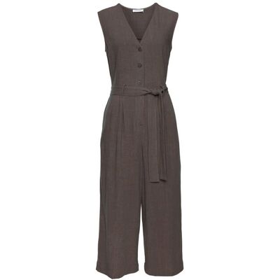 LASCANA Modell 42 Khaki Ärmelloser Jumpsuit - Casual Chic LASCANA Modell 42 Khaki Ärmelloser Jumpsuit - Casual Chic