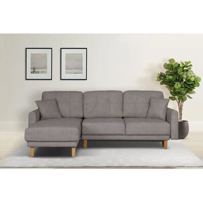 HOME AFFAIRE Triplo L-Form Sofa - 3 Kissen, Schlaf & Stauraum HOME AFFAIRE Triplo L-Form Sofa - 3 Kissen, Schlaf & Stauraum