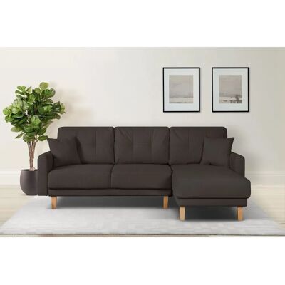 HOME AFFAIRE Triplo Ecksofa - L-Form, Zierkissen, Schlaffunktion, 234x164x89cm HOME AFFAIRE Triplo Ecksofa - L-Form, Zierkissen, Schlaffunktion, 234x164x89cm