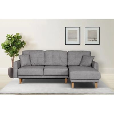 HOME AFFAIRE Triplo Samt-U-Form Sofa - Sofa HOME AFFAIRE Triplo Samt-U-Form Sofa - Sofa
