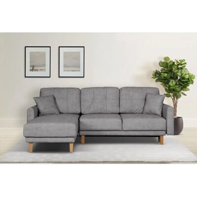 HOME AFFAIRE Triplo Sofa - Samtoptik, Recamiere, Bettfunktion HOME AFFAIRE Triplo Sofa - Samtoptik, Recamiere, Bettfunktion
