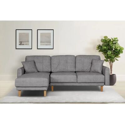 HOME AFFAIRE Triplo L-Formiges Samtsofa - Sofas HOME AFFAIRE Triplo L-Formiges Samtsofa - Sofas