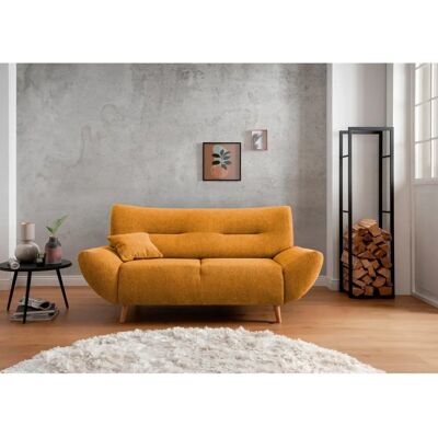 INOSIGN Drago - 2-Sitzer, gold, Mikrofaser-Sofa - Sofas INOSIGN Drago - 2-Sitzer, gold, Mikrofaser-Sofa - Sofas