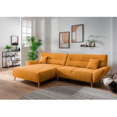 INOSIGN Drago L-Form Sofa - Mikrofaser, Recamiere links, Gold INOSIGN Drago L-Form Sofa - Mikrofaser, Recamiere links, Gold