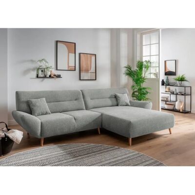 INOSIGN Drago L-Form Sofa - Mikrofaser, Grau INOSIGN Drago L-Form Sofa - Mikrofaser, Grau