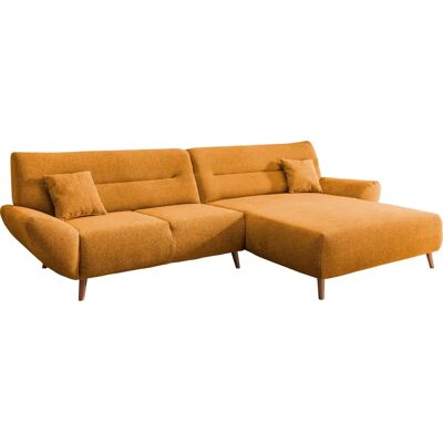 INOSIGN Drago L-Form Sofa - Mikrofaser, Recamiere rechts, Gold - Sofa INOSIGN Drago L-Form Sofa - Mikrofaser, Recamiere rechts, Gold - Sofa