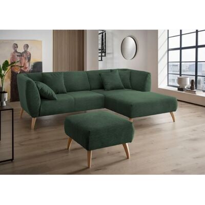 INOSIGN Colori L-Form Sofa - Modern, Grün, 264x80x160cm INOSIGN Colori L-Form Sofa - Modern, Grün, 264x80x160cm