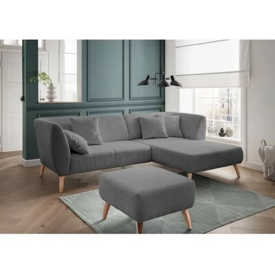 INOSIGN Color L-Form Sofa - Mikrofaser, Recamiere, 4 Kissen INOSIGN Color L-Form Sofa - Mikrofaser, Recamiere, 4 Kissen