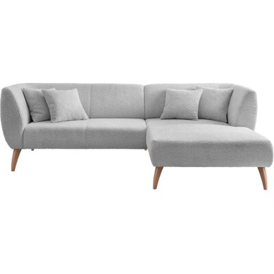 INOSIGN Color L-Form Sofa - Mikrofaser, Recamiere, 4 Kissen INOSIGN Color L-Form Sofa - Mikrofaser, Recamiere, 4 Kissen