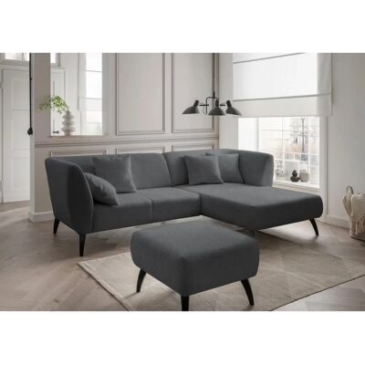 INOSIGN Colori Ecksofa - Microfaser, Recamiere rechts, Schwarzfüße INOSIGN Colori Ecksofa - Microfaser, Recamiere rechts, Schwarzfüße