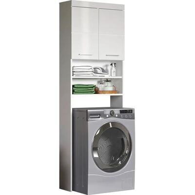 INOSIGN Avena - Weiß - Wandmontierter Waschmaschinenunterschrank INOSIGN Avena - Weiß - Wandmontierter Waschmaschinenunterschrank