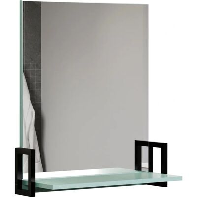 Welltime - Malcesine - Dusk Blue Melamin - 64x24x74 cm - Mirror Welltime - Malcesine - Dusk Blue Melamin - 64x24x74 cm - Mirror