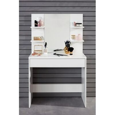 INOSIGN Banta Schminktisch - Modern, Weiß, 85x40x141 cm INOSIGN Banta Schminktisch - Modern, Weiß, 85x40x141 cm