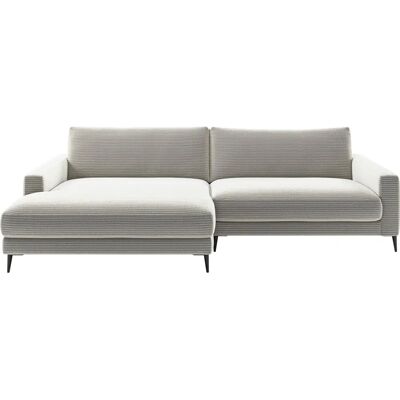INOSIGN Downtown Silber L-Form Sofa - Sofas INOSIGN Downtown Silber L-Form Sofa - Sofas